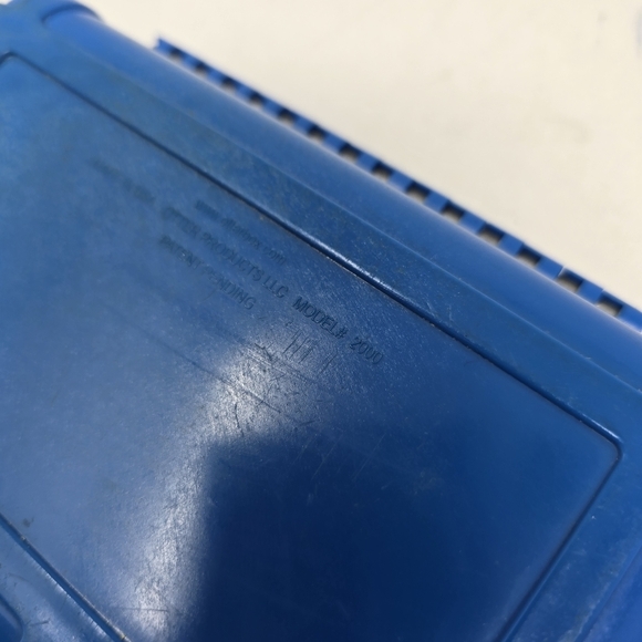 Otterbox Model 2000 2000 Series Waterproof Hardshell Carrying Case Blue. - Picture 6 of 6